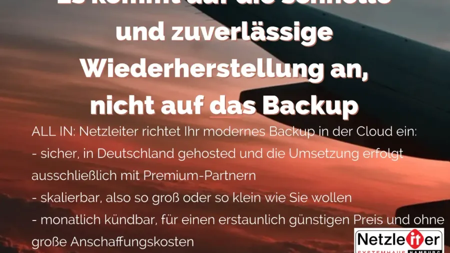 Cloud-Backup: auf die Wiederherstellung kommt es an